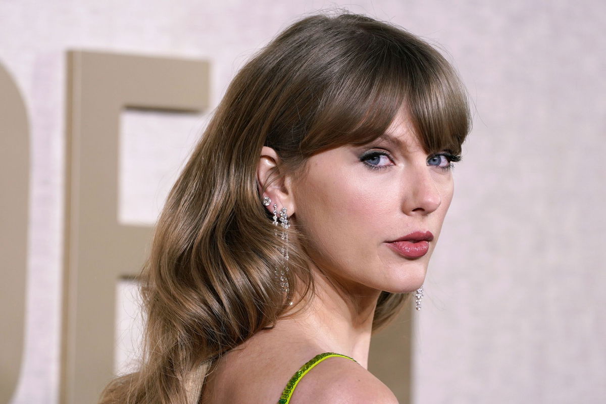 <i>Jordan Strauss/Invision/AP</i><br/>A man was arrested near Taylor Swift’s Manhattan townhouses on Sunday. Swift is pictured here on January 7