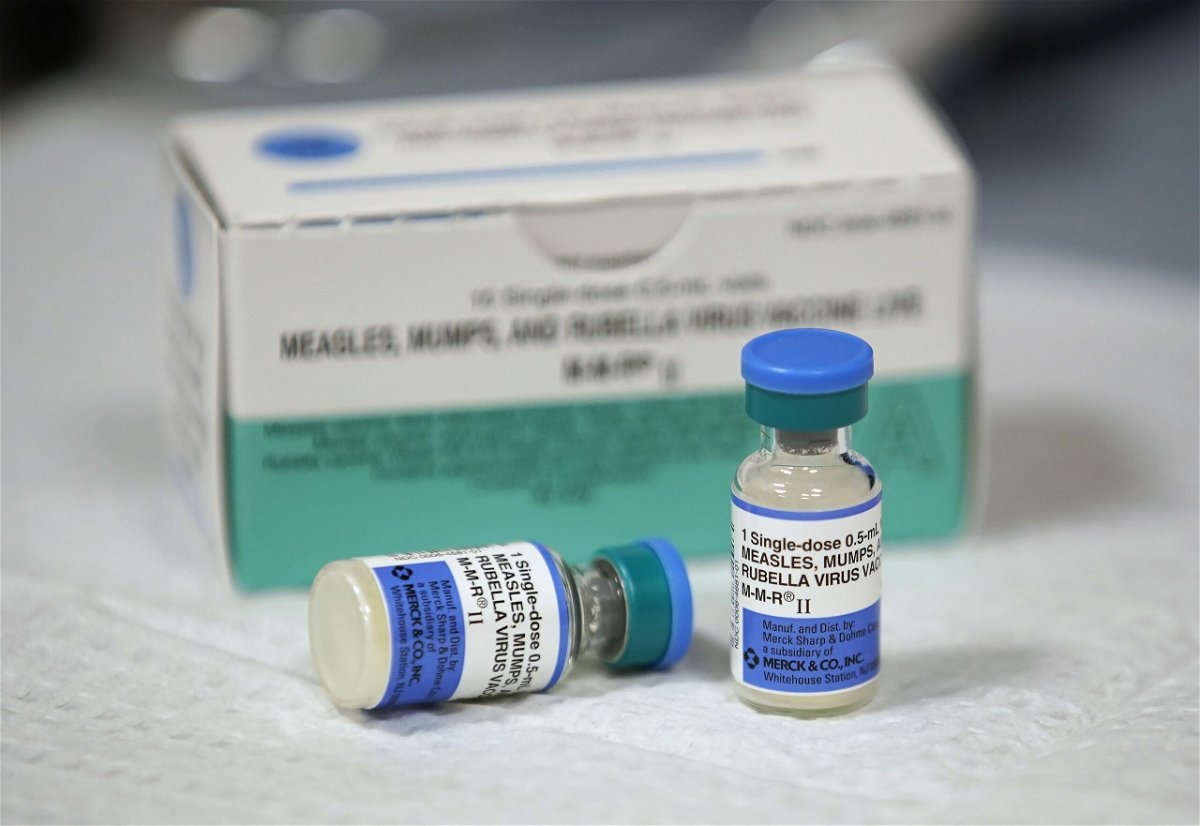 <i>George Frey/Getty Images</i><br/>About 92% of US children have been vaccinated against measles