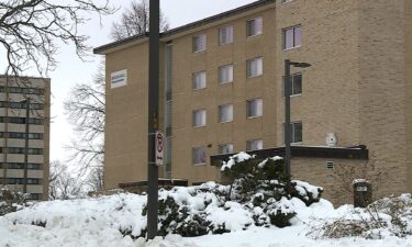 The University of Wisconsin-Whitewater has increased police patrols on campus after a group projected an image of a swastika on a student dorm.