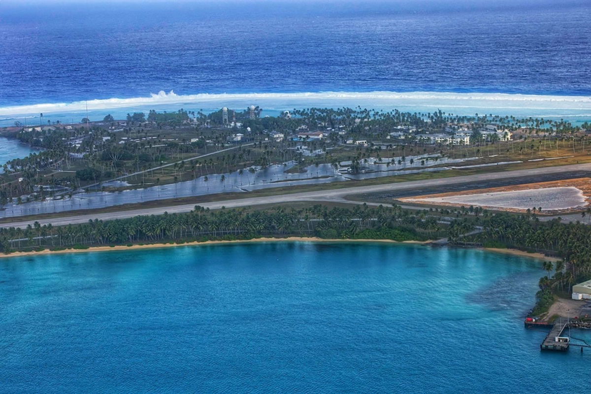 <i>U.S. Army Garrison-Kwajalein Atoll</i><br/>Photos released by the US military showed damage to Roi-Namur infrastructure in Kwajalein Atoll