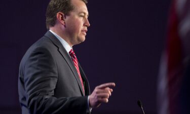 Former Arizona gubernatorial candidate Kari Lake speaks at the Conservative Political Action Conference in National Harbor