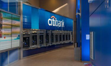 ATMs at Citibank branch of Citigroup are seen in New York.