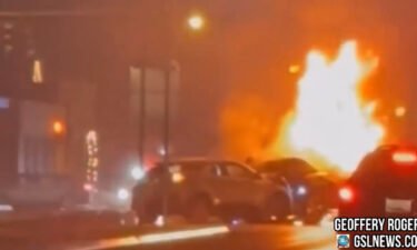 The FBI is investigating after two vehicles collided and plowed into a crowd in a fiery crash in Rochester