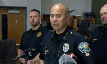 Palm Bay Police Chief Mariano Augello speaks at a press conference in Palm Bay