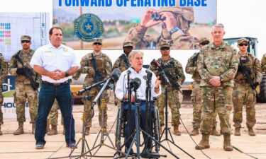 Texas Gov. Greg Abbott on Friday announced plans to build an 80-acre base to house up to 1