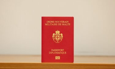 The first passports were issued by the Order of Malta in the 1300s.