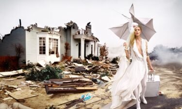 The Vogue Italia editorial was photographed before Hurricane Katrina