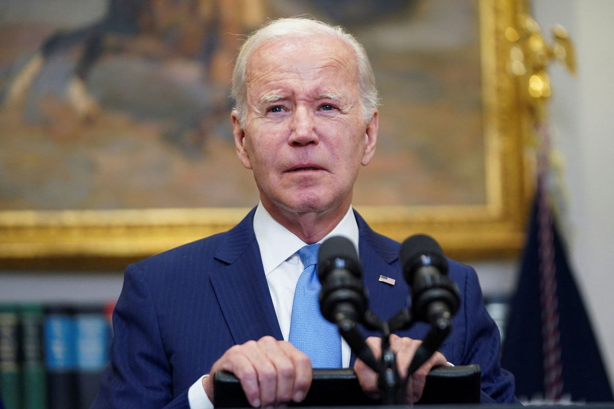<i>Kevin Lamarque/Reuters/File</i><br/>President Joe Biden delivers remarks in the Roosevelt Room at the White House in Washington