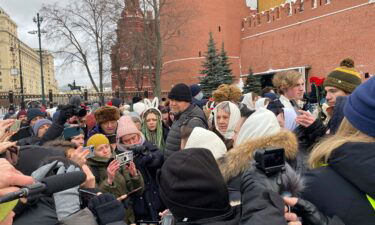 The “500 days of mobilization” rally brought women to the walls of the Kremlin.