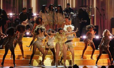 Fantasia Barrino performed a tribute to Tina Turner at the Grammy Awards on Sunday.