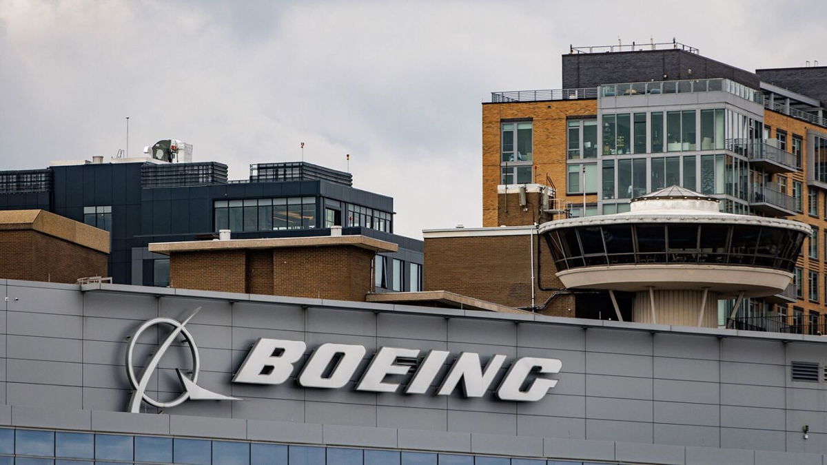 <i>Samuel Corum/Sipa USA/AP</i><br/>Boeing's headquarters is seen here on February 2 in Arlington