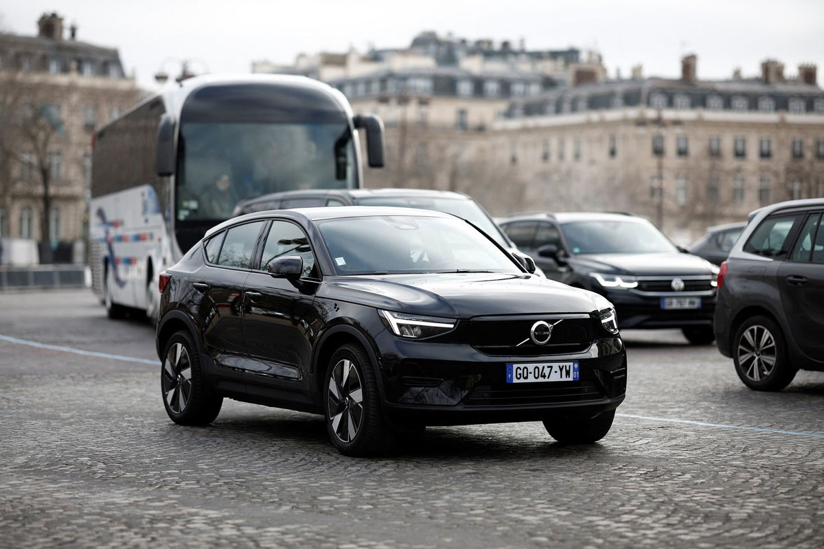 <i>Benoit Tessier/Reuters</i><br/>An SUV on a street in Paris