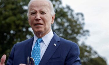 President Joe Biden speaks to the media at the White House on January 30