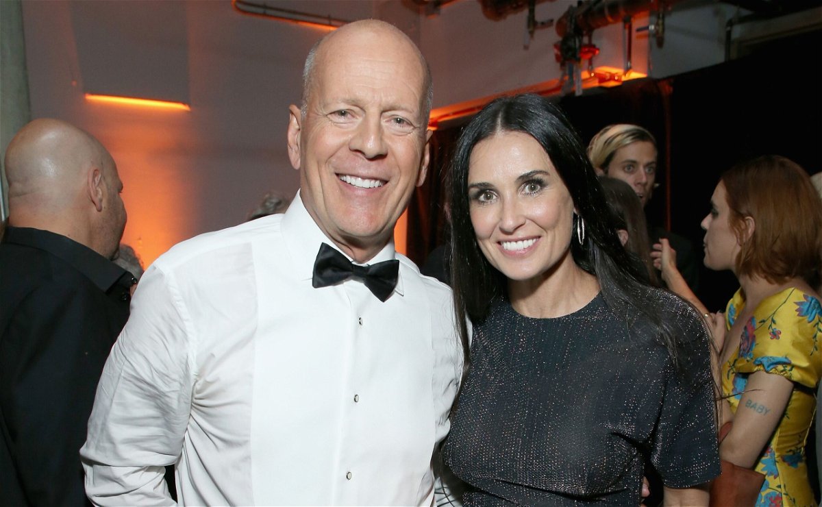 <i>Phil Faraone/Getty Images</i><br/>Bruce Willis and Demi Moore attend the after party for the 