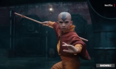Gordon Cormier as Aang in Netflix's live-action "Avatar: The Last Airbender."