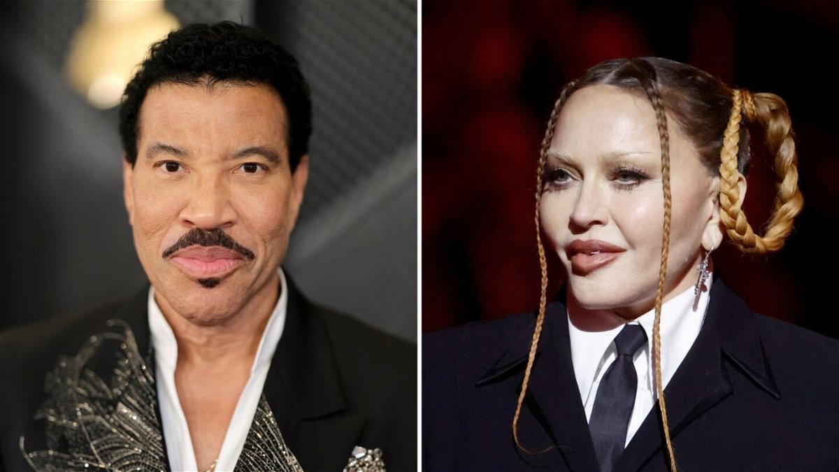 <i>Getty Images</i><br/>Lionel Richie says not including Madonna on 