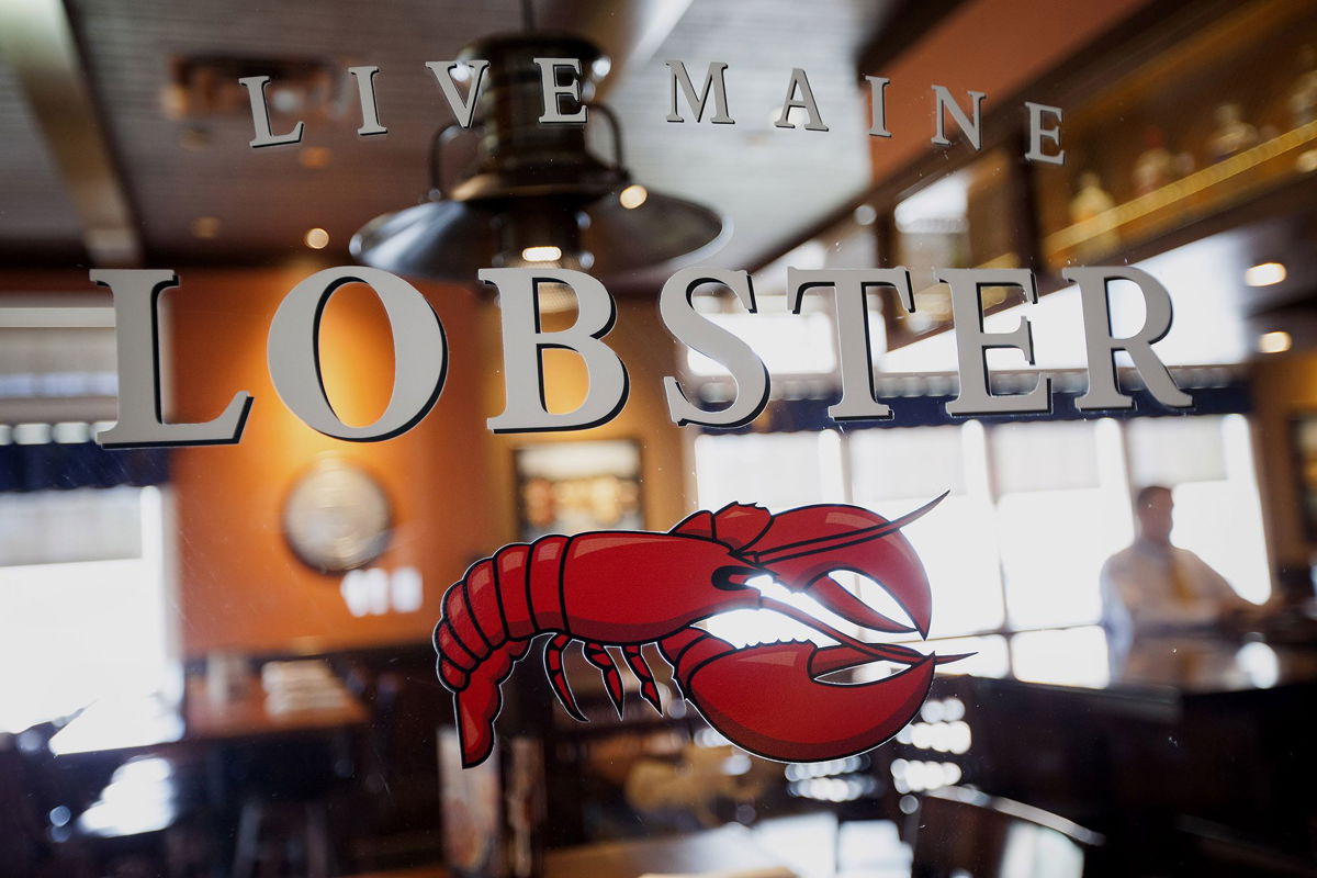 <i>Michael Nagle/Bloomberg/Getty Images</i><br/>The Red Lobster logo is displayed on the door of a restaurant in Yonkers