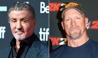 Sylvester Stallone was filming a fight scene with wrestler Steve Austin