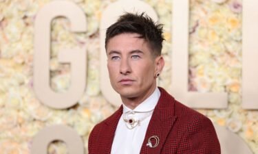 Barry Keoghan on Jan. 7 at the Golden Globe Awards.