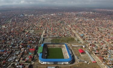 General view of El Alto Municipal Stadium