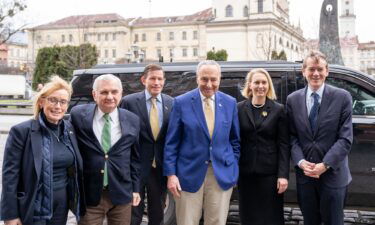 Senate Majority Leader Chuck Schumer is in Ukraine along with 4 other Democratic senators.