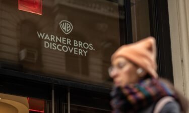 A Warner Bros Discovery office in New York.