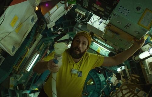 Adam Sandler plays an astronaut in the Netflix movie "Spaceman."