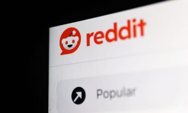 Reddit logo on the website displayed on a laptop screen. Reddit on Thursday filed to go public