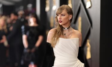 Taylor Swift attends the 66th GRAMMY Awards at Crypto.com Arena on February 04
