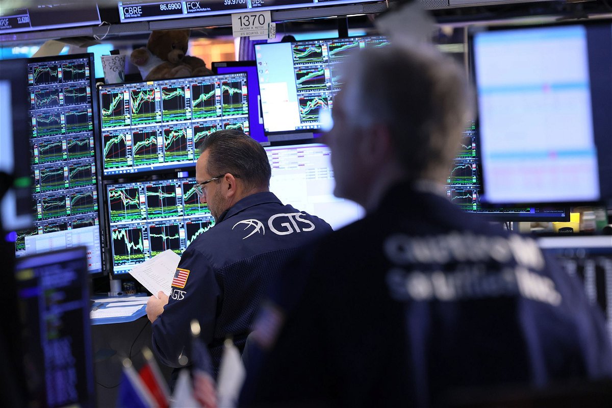 <i>Michael M. Santiago/Getty Images</i><br/>Traders work on the floor of the New York Stock Exchange