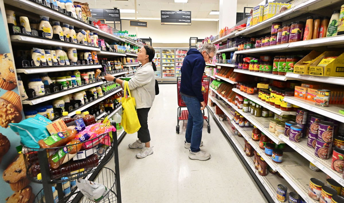 <i>Frederic J. Brown/AFP/Getty Images</i><br/>The annual inflation rate is still 3.4%