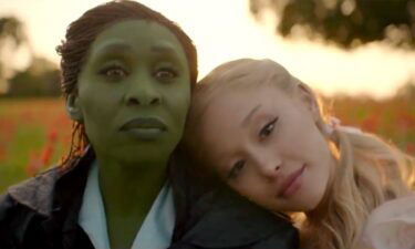 (From left) Ariana Grande and Cynthia Erivo in 'Wicked.'
