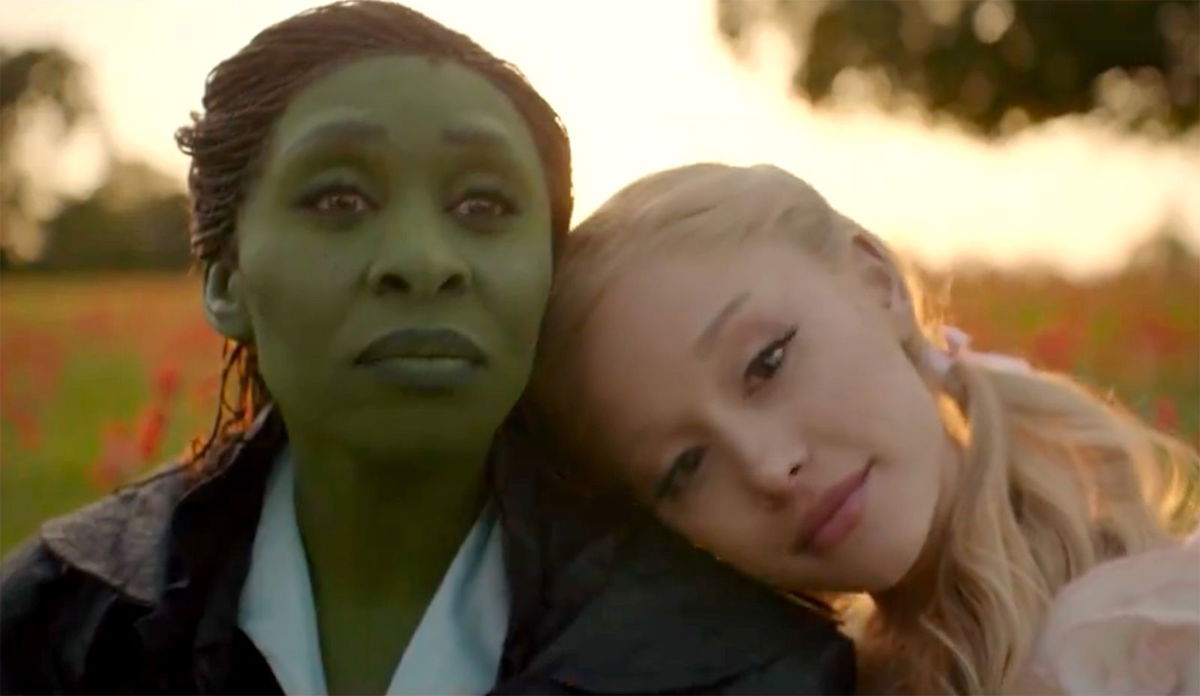 <i>Universal Pictures/X</i><br/>(From left) Ariana Grande and Cynthia Erivo in 'Wicked.'
