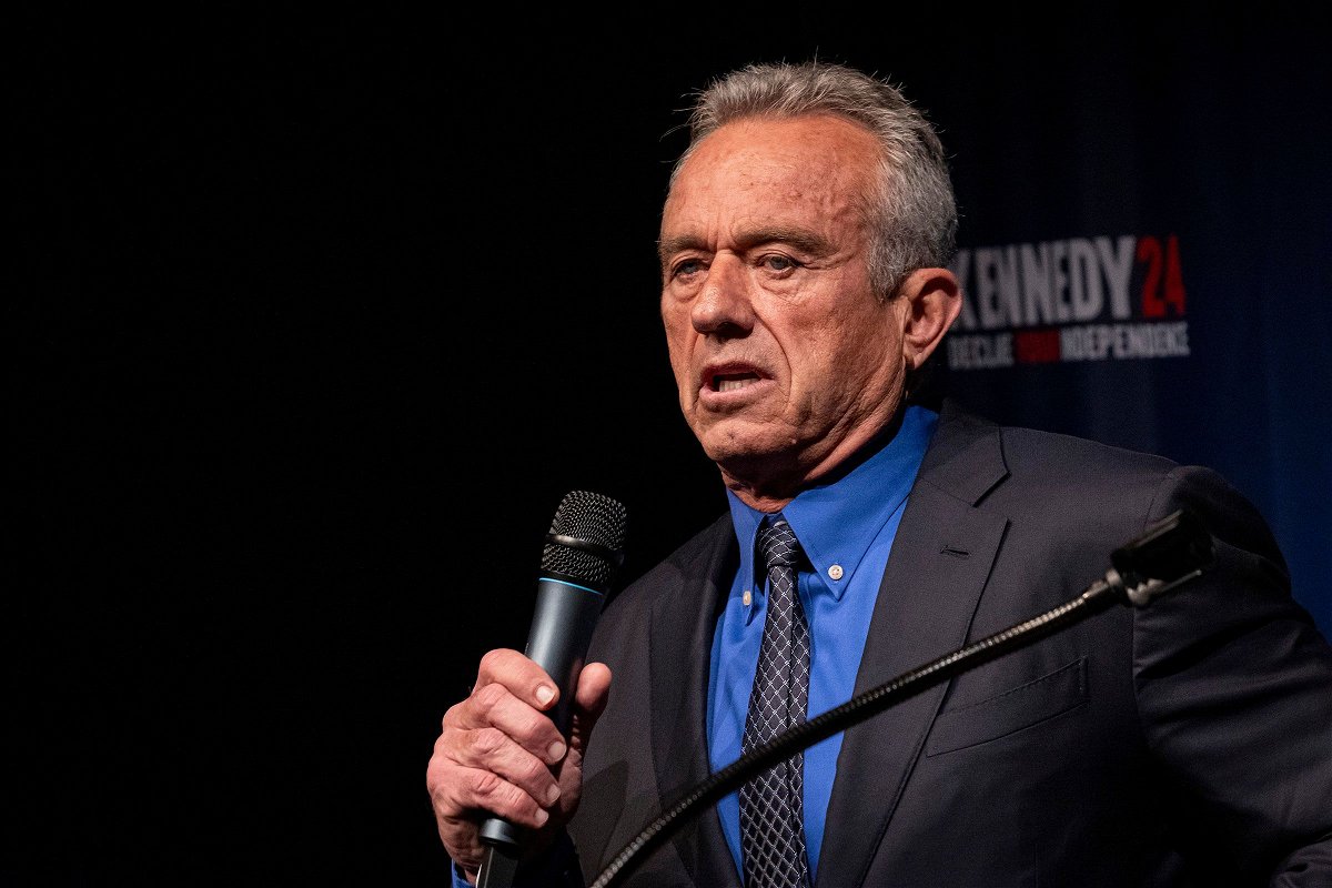 <i>Eva Marie Uzcategui/Getty Images</i><br/>Robert F. Kennedy Jr. apologized to members of his family who objected to a new TV ad released Sunday during the Super Bowl. Kennedy is pictured here in October 2023.