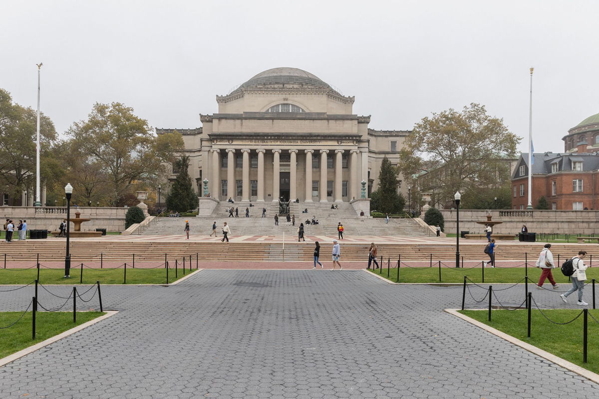 <i>Jeenah Moon/Reuters</i><br/>Rep. Virginia Foxx informed Columbia university her panel is investigating the university’s “failure to protect Jewish students.”