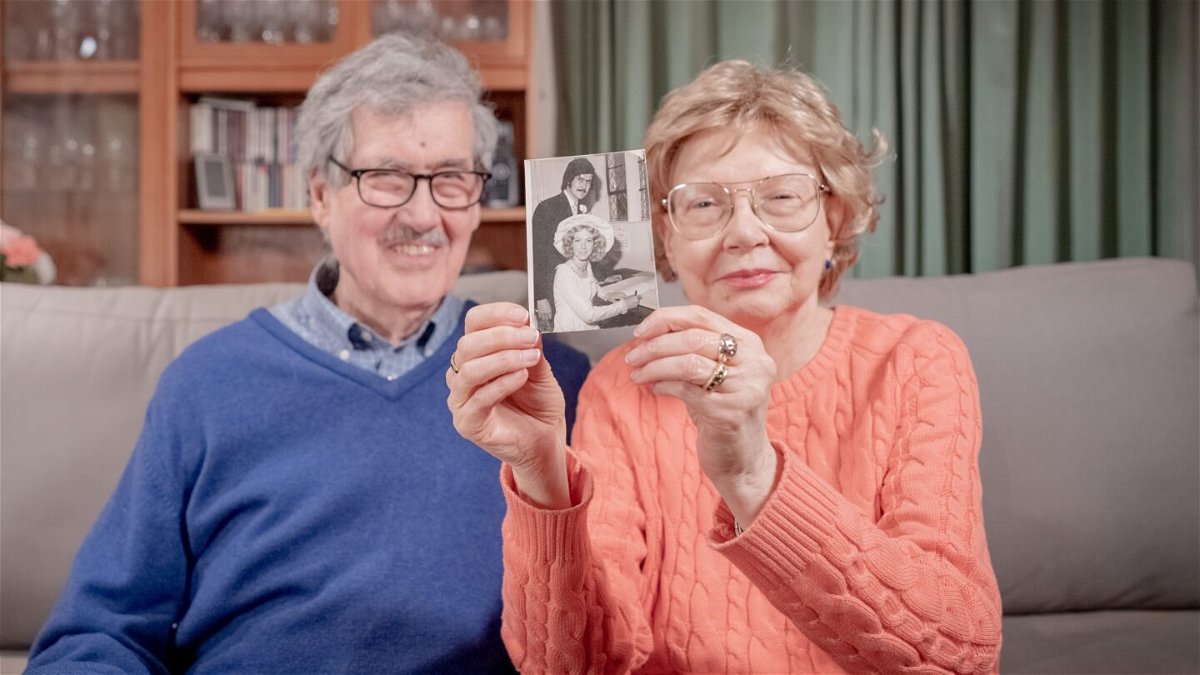 <i>Max Burnell/CNN</i><br/>George and Linda will celebrate their 53rd wedding anniversary later this year. Here they are in their home in Sevenoaks in the UK