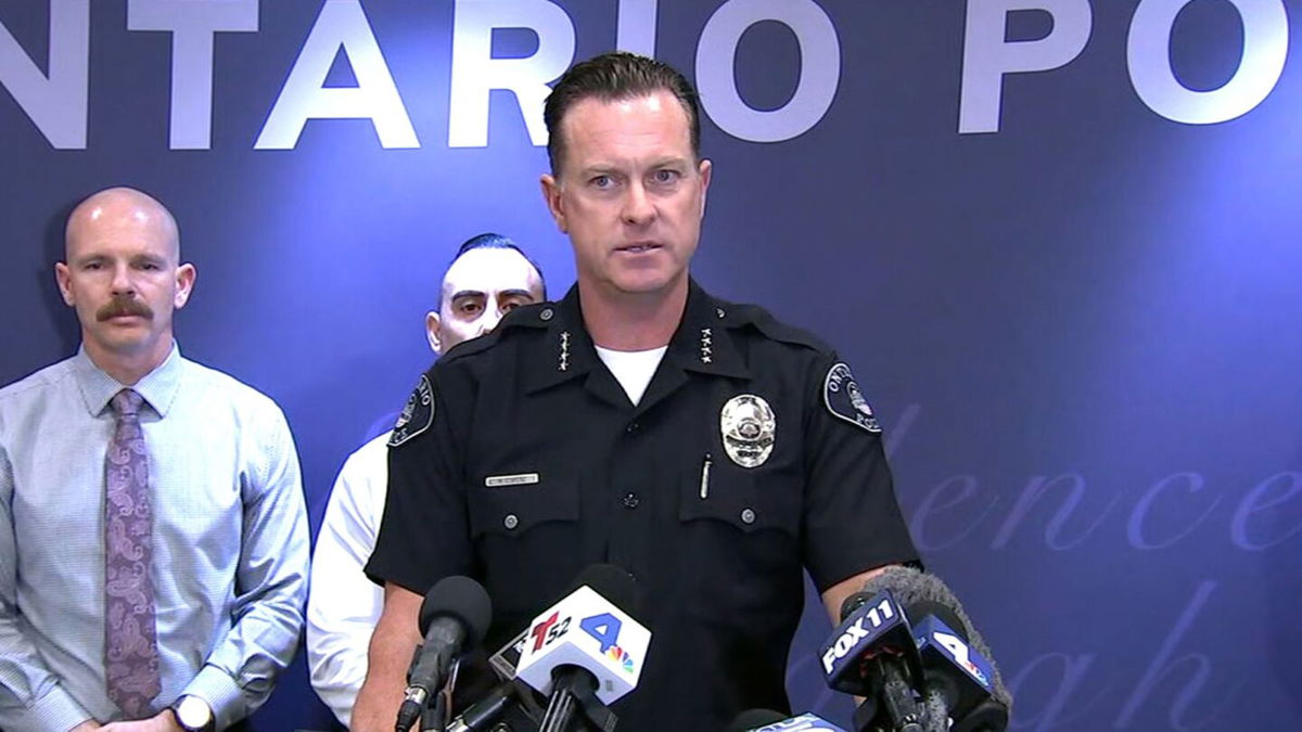 <i>KABC</i><br/>Ontario Police Chief Mike Lorenz says the arrested student 
