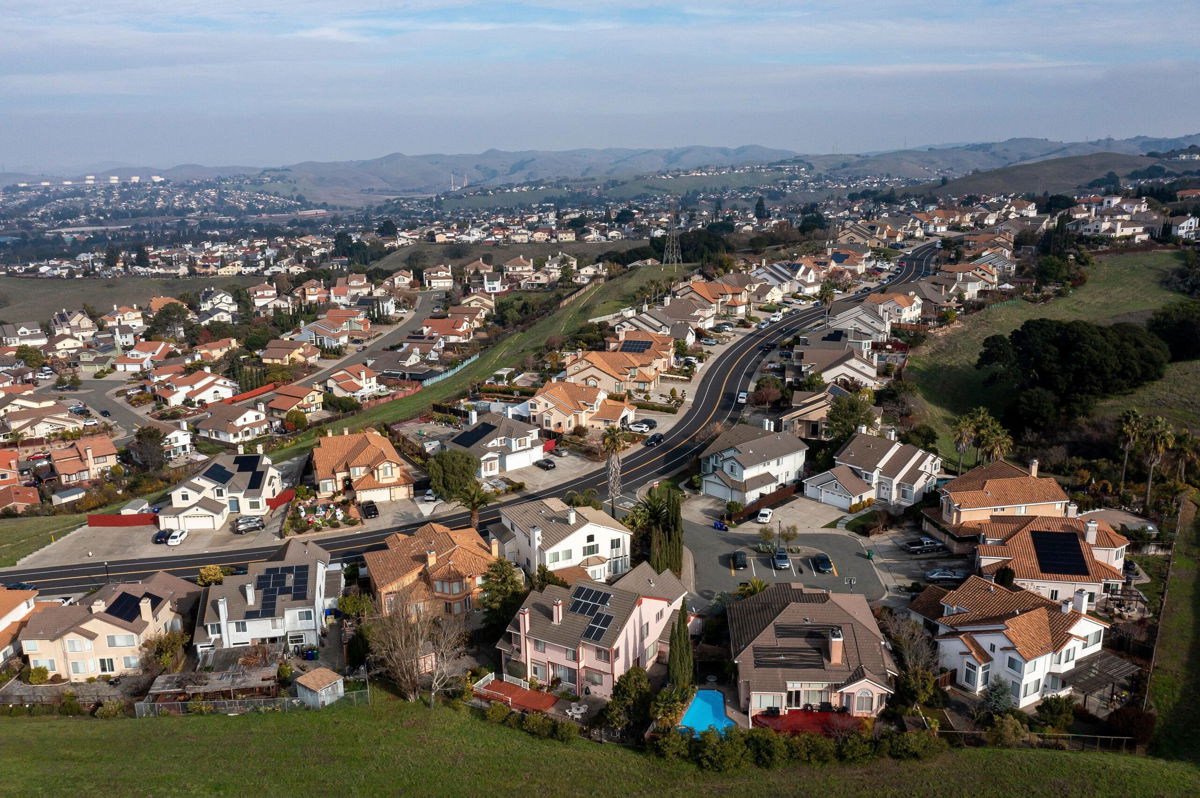 <i>David Paul Morris/Bloomberg/Getty Images</i><br/>Homes in Pinole
