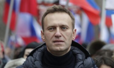 Russian opposition leader Alexey Navalny