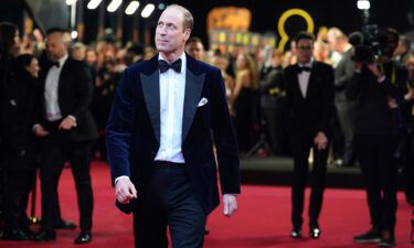 Prince William at the 2024 BAFTA Awards in London on February 18.