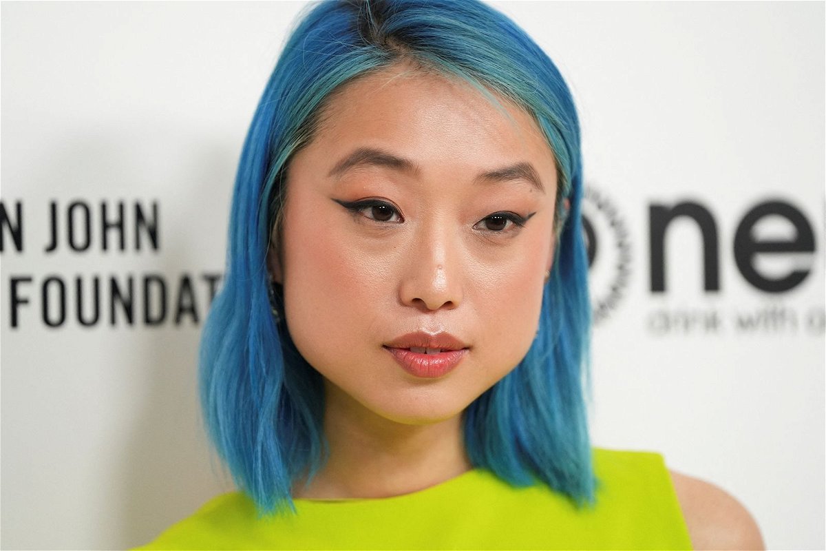 <i>Ik Aldama/picture-alliance/dpa/AP via CNN Newsource</i><br/>Zhang pictured at at Milan Fashion Week on Friday.
