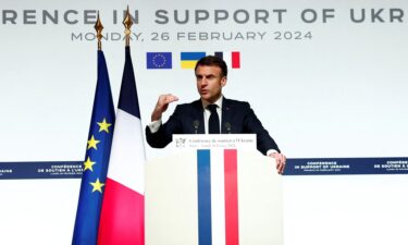 French President Emmanuel Macron floats sending Western troops to Ukraine