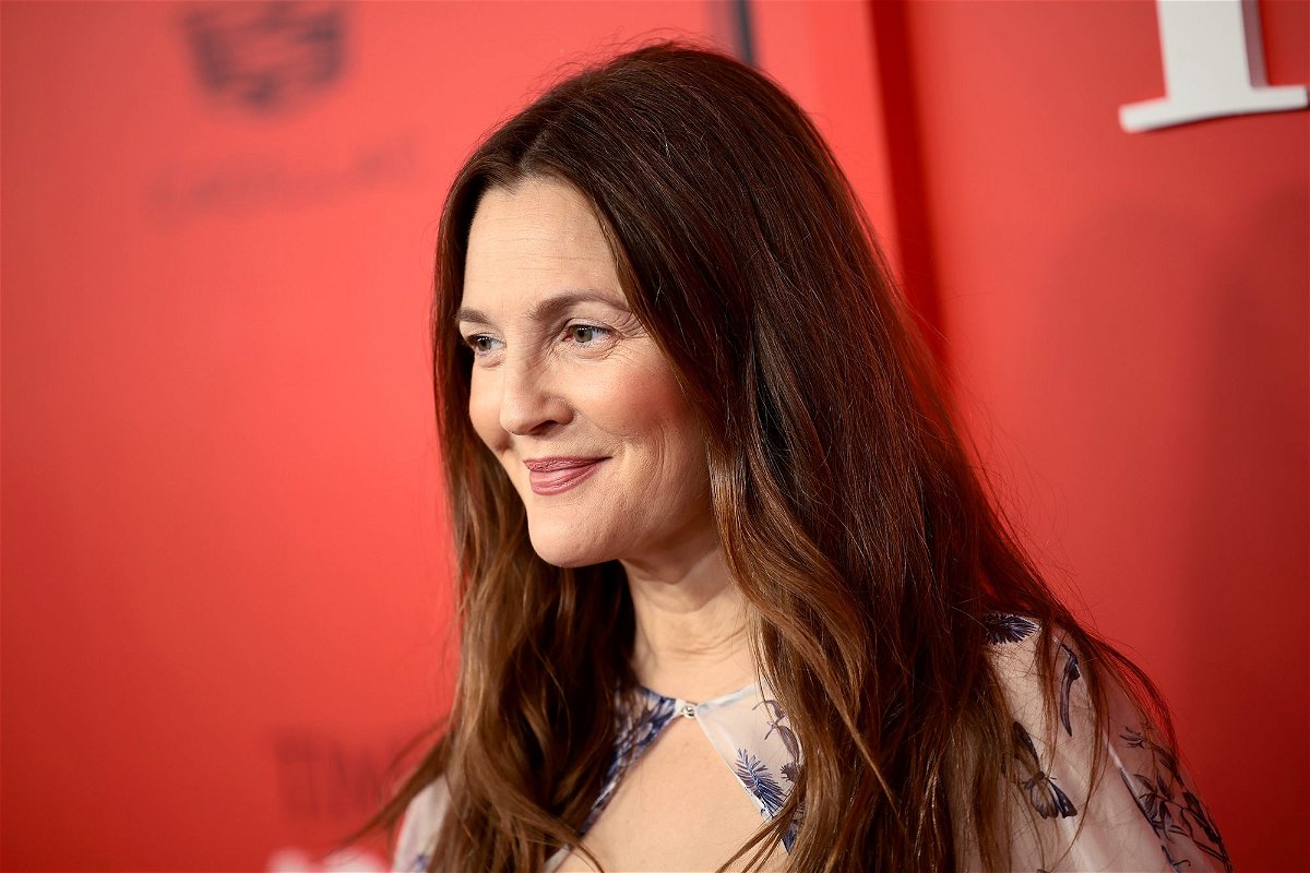 <i>Dimitrios Kambouris/Getty Images via CNN Newsource</i><br/>Drew Barrymore in 2023.