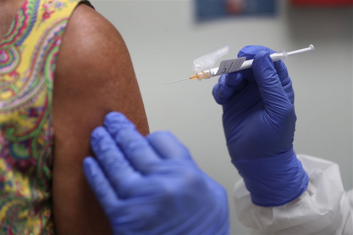 <i>Joe Raedle/Getty Images via CNN Newsource</i><br/>People 65 and older should get an additional dose of the current Covid-19 vaccine
