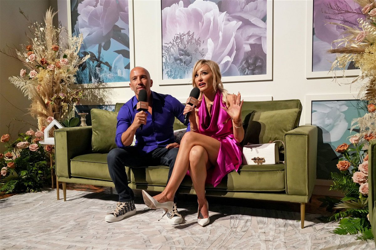 <i>Kevin Mazur/Getty Images via CNN Newsource</i><br/>“Selling Sunset” stars Jason Oppenheim and Mary Bonnet