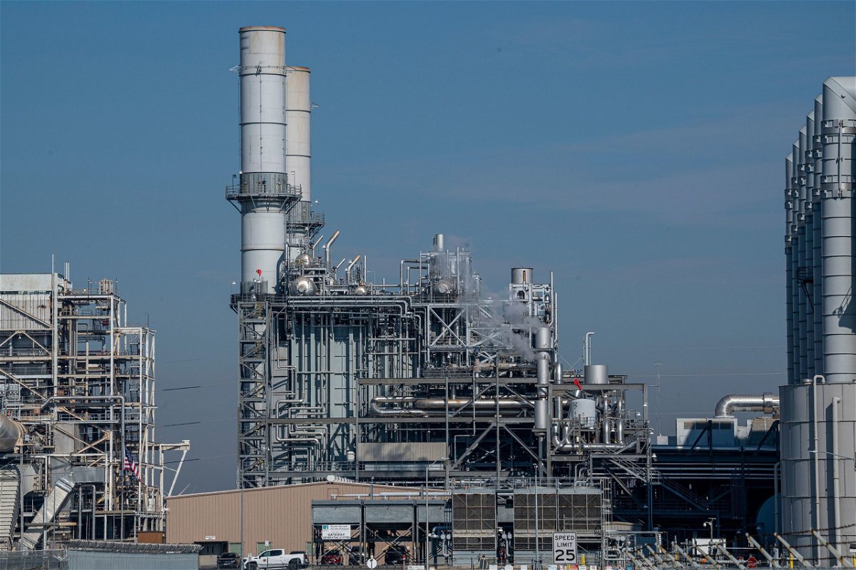 <i>David Paul Morris/Bloomberg/Getty Images via CNN Newsource</i><br/>The Biden administration will delay a key part of its signature climate policy. Pictured is the Gateway Generating Station natural gas-fired power plant in Antioch