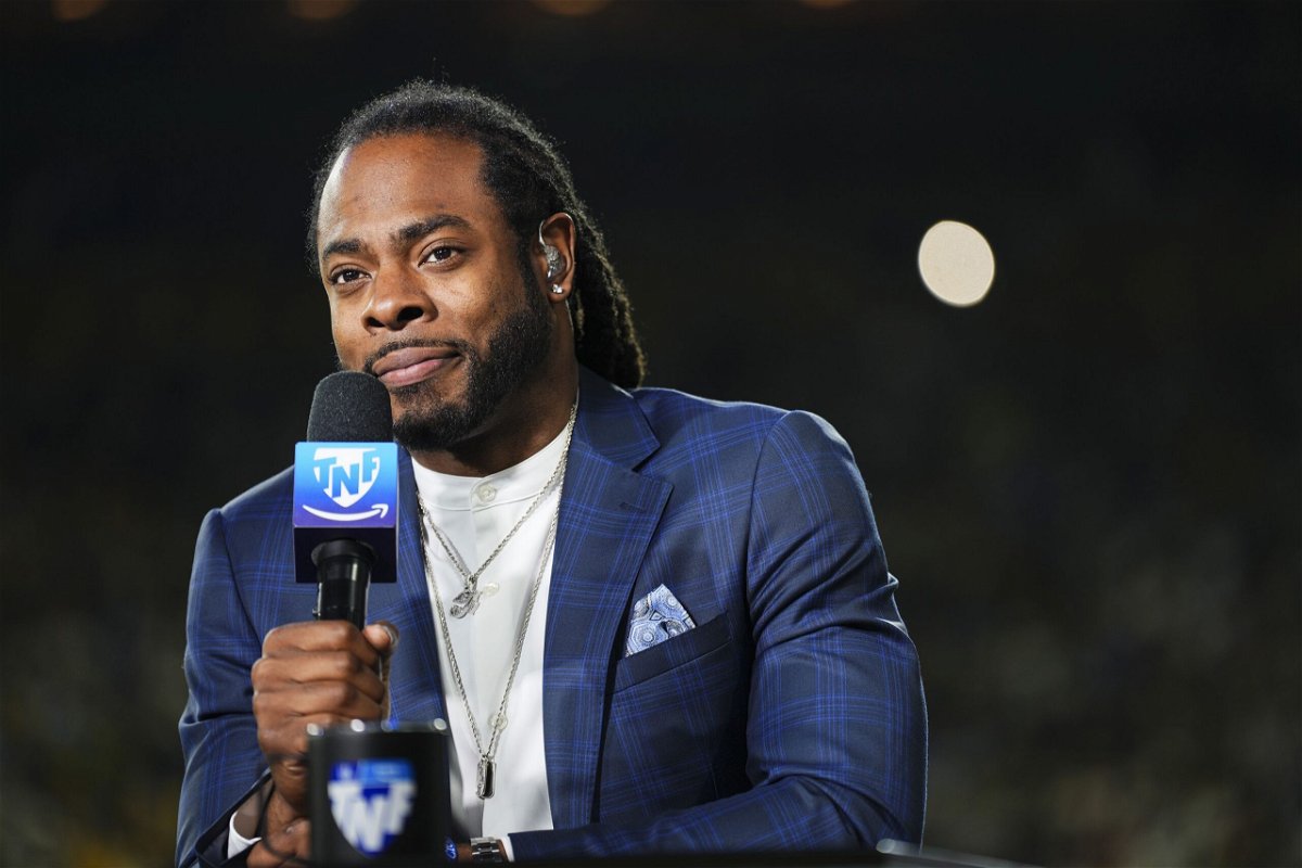 <i>Cooper Neill/Getty Images via CNN Newsource</i><br/>Richard Sherman used to play for the Seattle Seahawks.