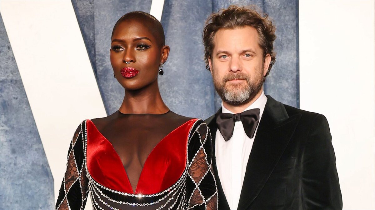 <i>Amy Sussman/Getty Images via CNN Newsource</i><br/>Jodie Turner-Smith and Joshua Jackson at the 2023 Vanity Fair Oscar Party.