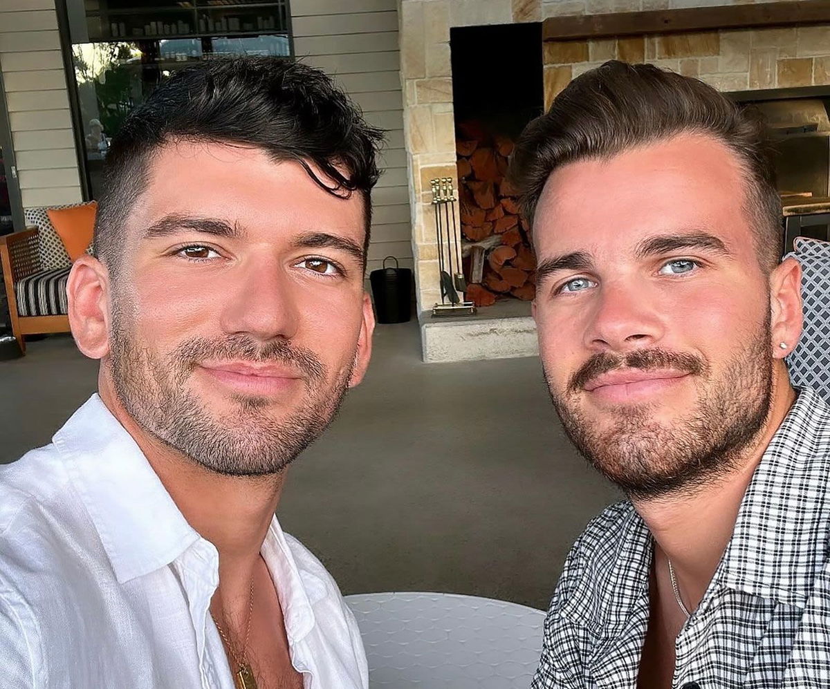 <i>@Jesse Baird/Instagram via CNN Newsource</i><br/>Australian police find bodies in search for missing couple; seen here are Luke Davies and Jesse Baird posing for a picture.