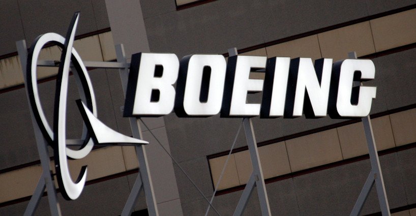  The Boeing logo is seen, Jan. 25, 2011, on the property in El Segundo, Calif.